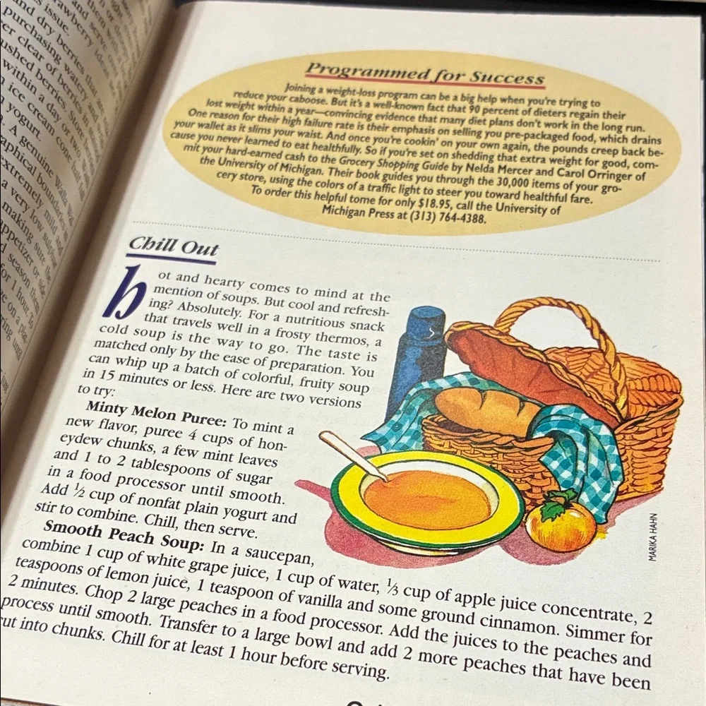 Vintage six piece assorted Cookbook magazines